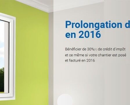 Prolongation du Crédit d'Impôt en 2016